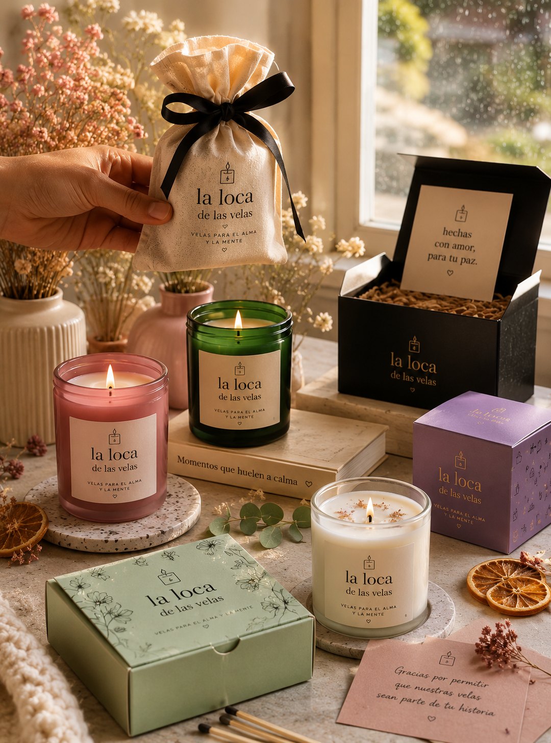 Empaquetado de velas